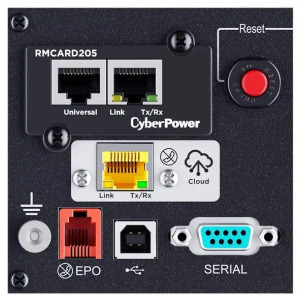 CyberPower PR1000RT2UC Rack/Tower UPS, UL Rated, Rotatable LCD panel, 8× NEMA 5-15R, Expanded runtime